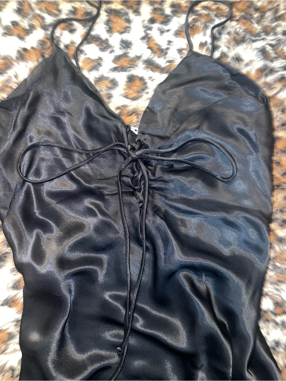 Black Zara Slip Dress